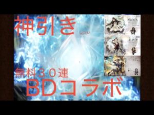 オクトパストラベラー大陸の覇者　　　　　　　　　　　　　　　　　　BDコラボガチャ　無料30連