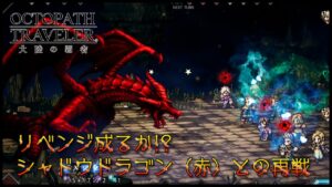 リベンジ成るか!? シャドウドラゴン（赤）との再戦【オクトラ大陸の覇者実況 Vol.50】