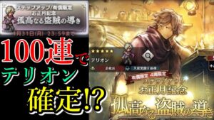 【孤高なる盗賊の導き】天井覚悟でテリオンお迎えしに行った結果。。。【オクトラ大陸の覇者】