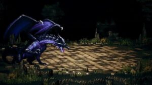 シャドウドラゴン（黒） 1ターン　オクトパストラベラー大陸の覇者