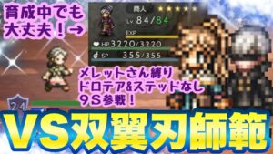 〜暴食薬師メ・レットによるLv.100NPC討伐の旅〜 「8人目の犠牲者 双翼刃師範Lv100」【オクトパストラベラー】【オクトラ大陸の覇者】【100NPC】【オクトラ】双翼刃師範