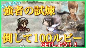 【オクトラ大陸の覇者】100ルビーゲットの為そびえ立つ強者の試練5階EXで静かなる主婦と遊ぼう‼︎【星4縛り】