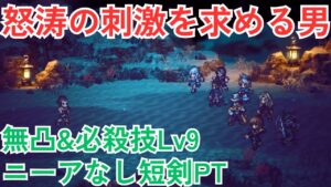 【オクトラ大陸の覇者v3.9.1】120NPC 怒涛の刺激を求める男 導き産Ⅳアクセなし